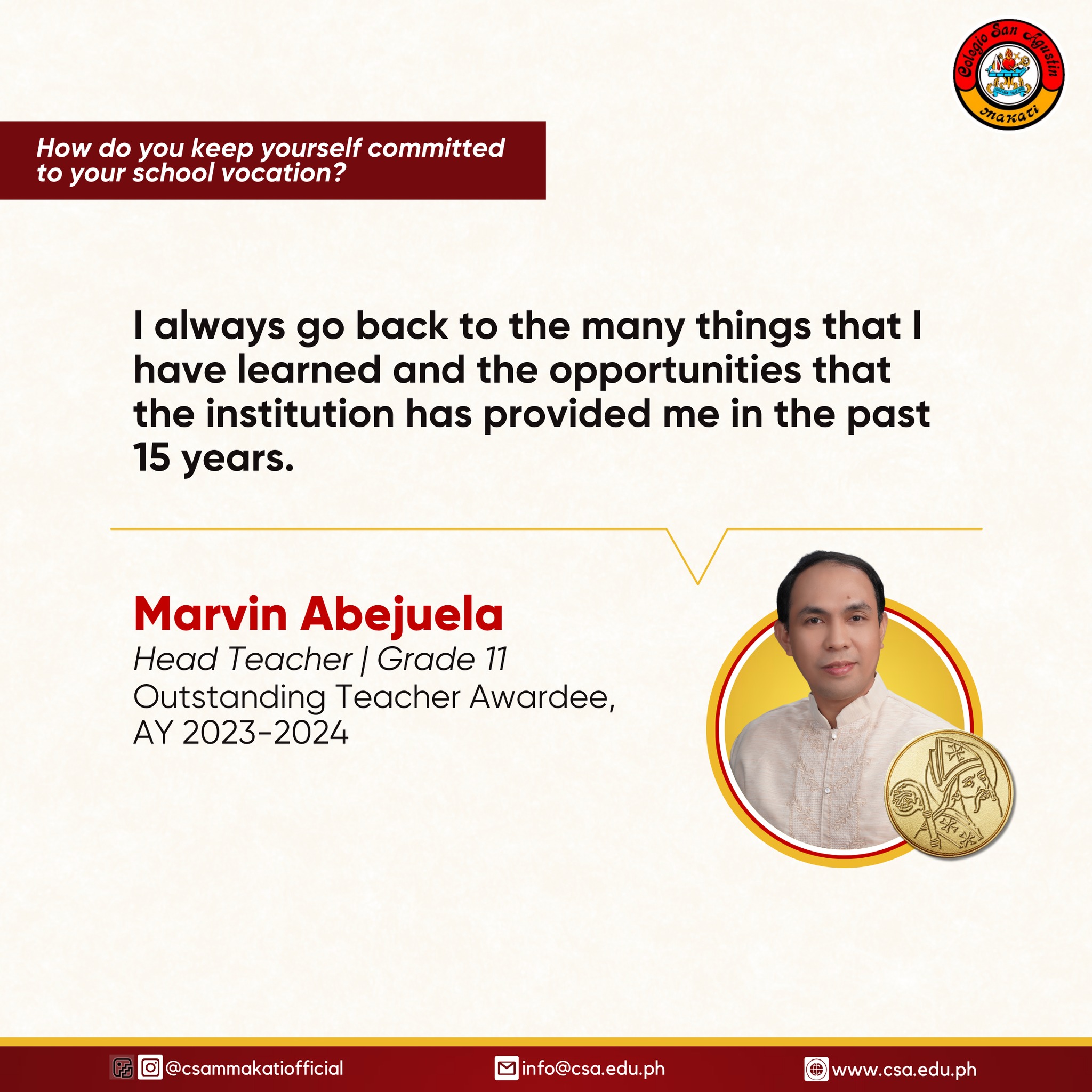 Honoring the Heroes of Education