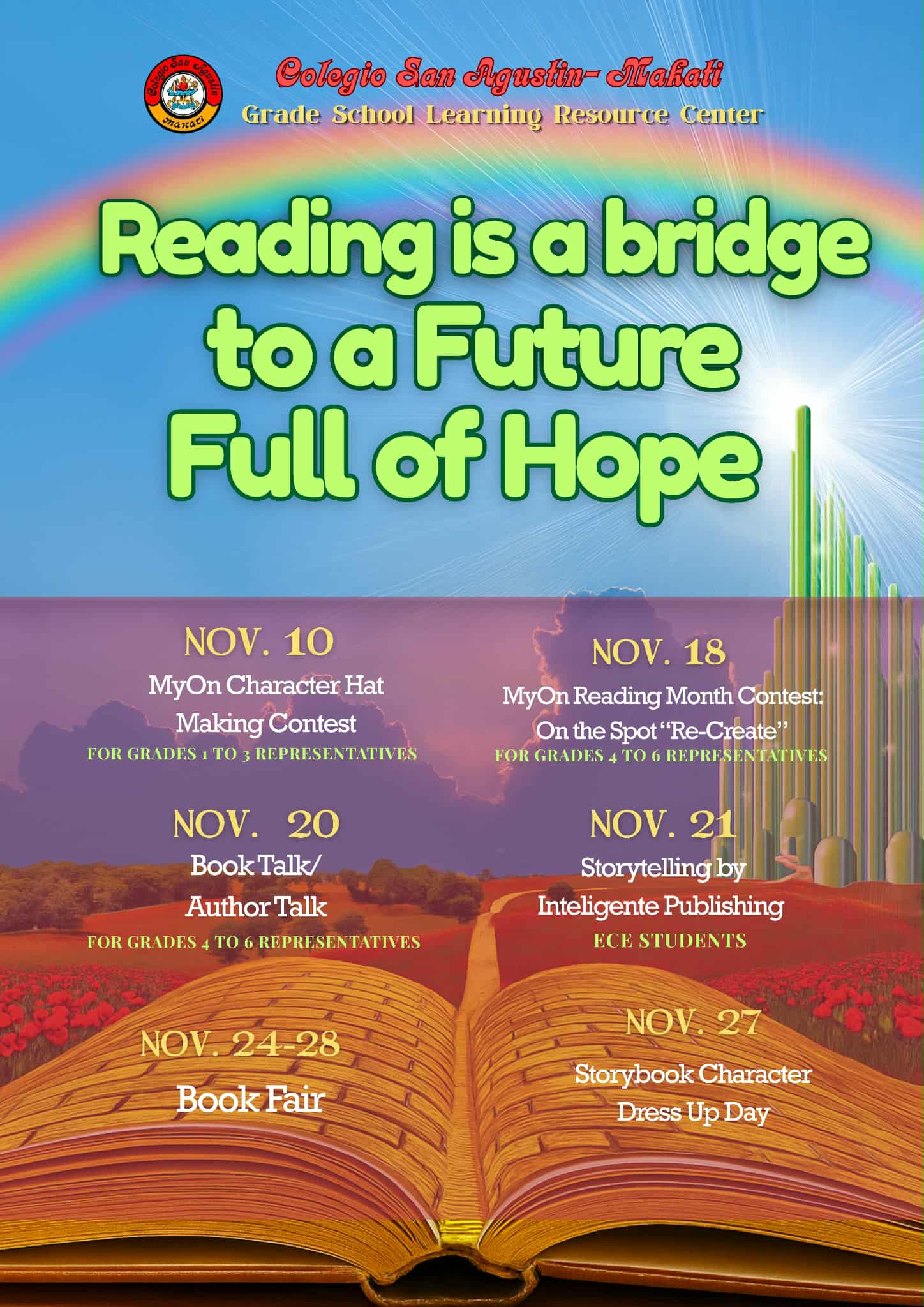 CSA Makati — GS LRC November Book Month Celebration